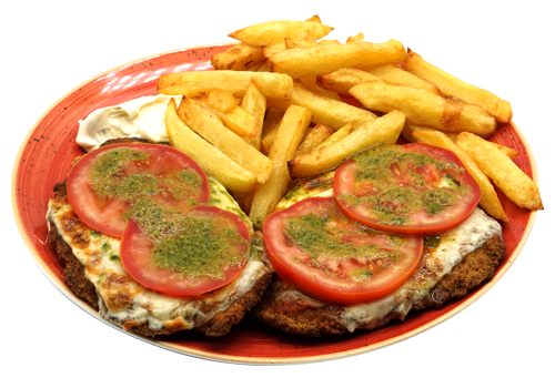 Milanesa capresse