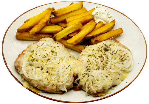 Milanesa fugazzeta