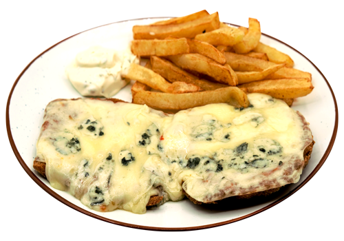 Milanesa roquefort
